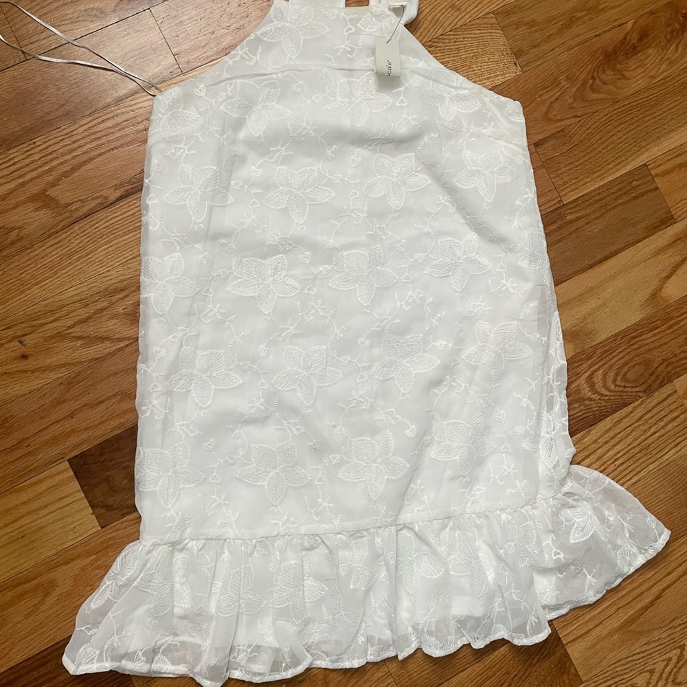 White dress